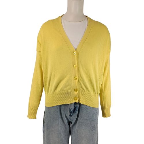 Cardigan 100% coton col V boutonné taille XS - La Fée Maraboutée - Modalova