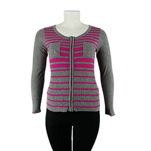 Pull à rayures rose - Taille 4 - Bréal - Modalova