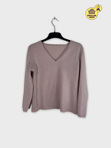 Pull col V en cachemire doux et confortable - Label Emmaus - Modalova