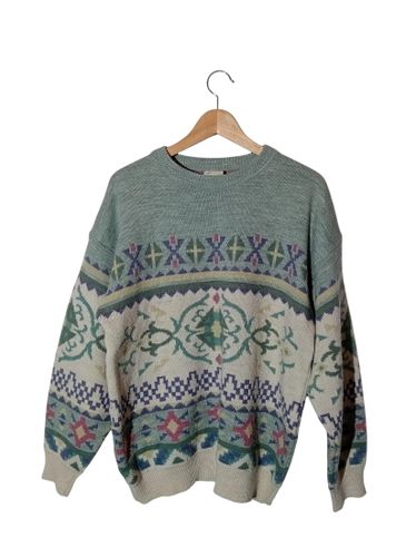 Pull Vintage Géométrique L (V3831) - Angelo Litrico - Modalova