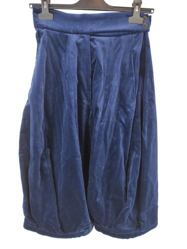 Mani par Giorgio — Short bouffant en velours nuit — Made in Italy — 100 % Coton — Taille 36 FR (IT 42) - Armani - Modalova