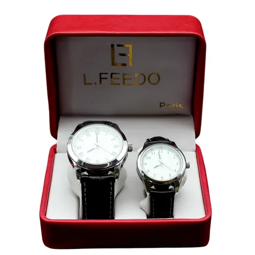 Coffret 2 montres L. Feedo - Label Emmaus - Modalova