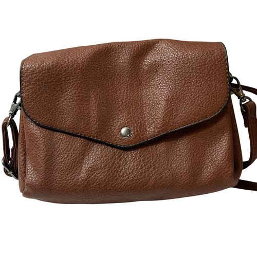 Petit sac à bandoulière réglable et détachable en cuir , avec 3 pochettes à l'intérieur - Label Emmaus - Modalova