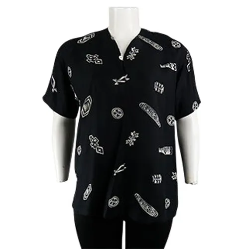 Chemisier imprimé - Christian cane - Taille XXL - Label Emmaus - Modalova