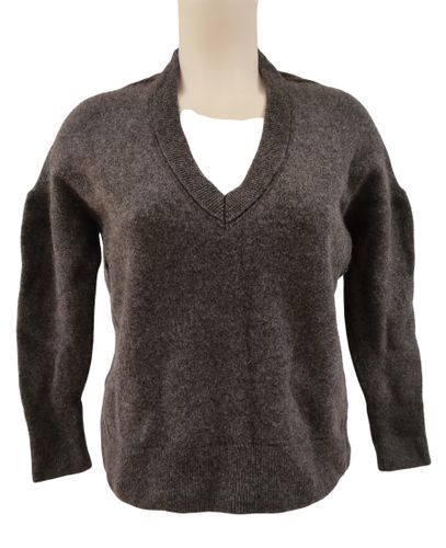 Pull col V Brumy — 100 % Laine Mérinos — — T. XS/S - Zadig & Voltaire - Modalova