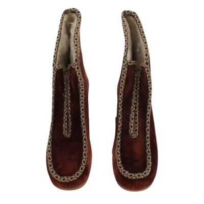 Bottines brique - Pointure 41 - Label Emmaus - Modalova