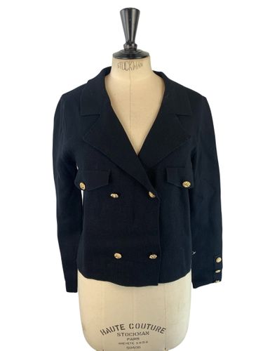 Riu Paris - Gilet maille style blazer double boutonnage - & boutons dorés - Neuf d'invendu Riu - Taille S/M - Label Emmaus - Modalova