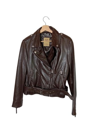 Veste En Cuir Aviatrix Xl (T7051) - Label Emmaus - Modalova