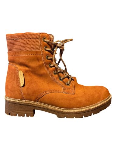 Bottines à lacets et fermeture éclair — camel, taille 36 - Tamaris - Modalova