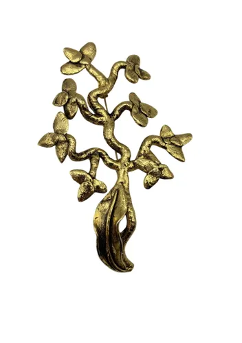 Bijou - Broche Métal Doré - Label Emmaus - Modalova