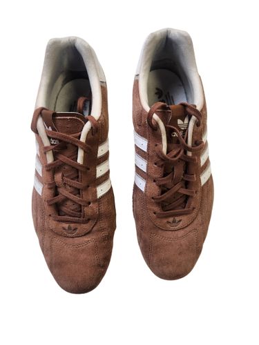 “ baskets taupe/blanc en daim â€“ pointure 43 - Adidas - Modalova