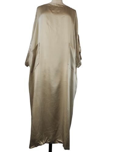 Yazoo — Robe longue / Caftan en 100 % soie — Coupe oversized — Taille M (convient du M au XL) - Label Emmaus - Modalova