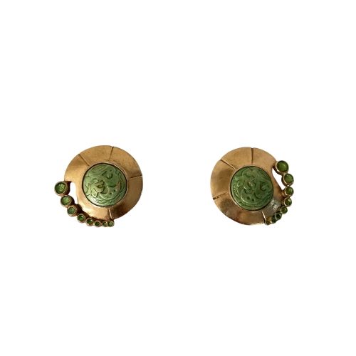 Paire de boucles d'oreilles rondes à clips, en métal , de la marque - Zadig & Voltaire - Modalova