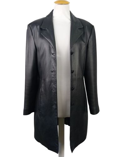 Veste en cuir - ALAN GERARD - 40 - Label Emmaus - Modalova