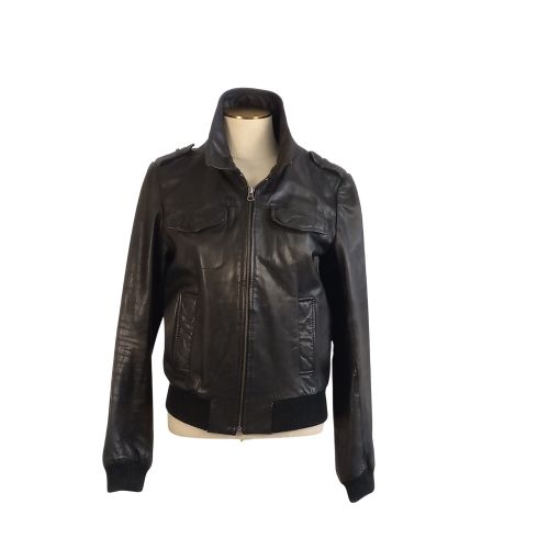 Blouson cuir KOOKAI taille S LO manches 60 LA épaules 39 LO blouson 56 - Kookaï - Modalova