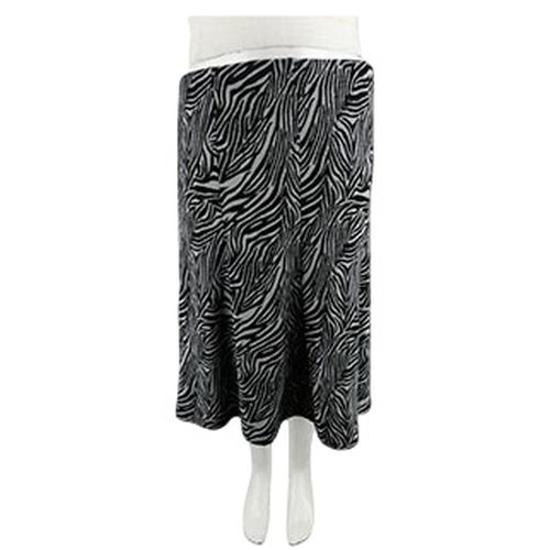 Jupe imprimé abstrait - Taille 46 - Afibel - Modalova