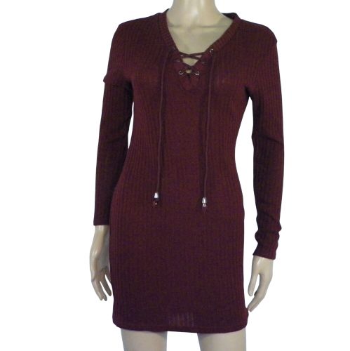 Robe Bordeaux T S - Label Emmaus - Modalova