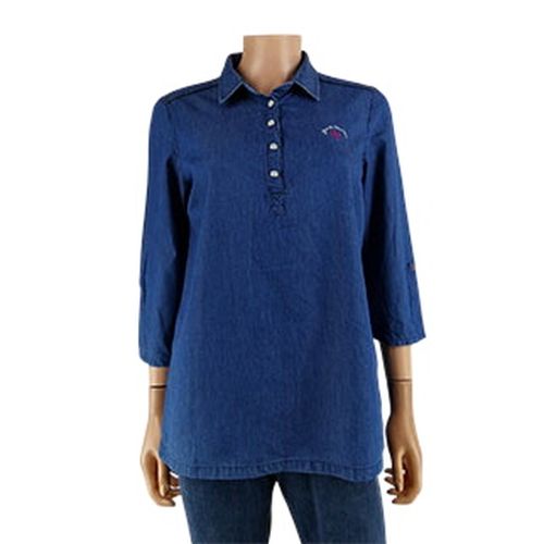 Blouse en jean - terre de marins - Taille 36 - Label Emmaus - Modalova