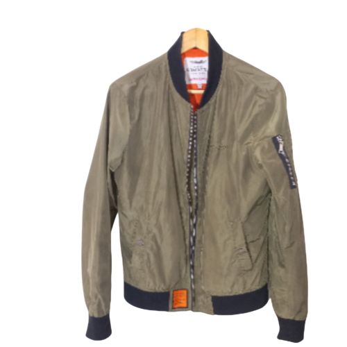 Blouson bomber original taille M homme 100% polyester - Label Emmaus - Modalova