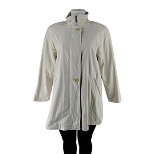 Manteau écru mi-long à zip - Taille 44/46 - Kiabi - Modalova