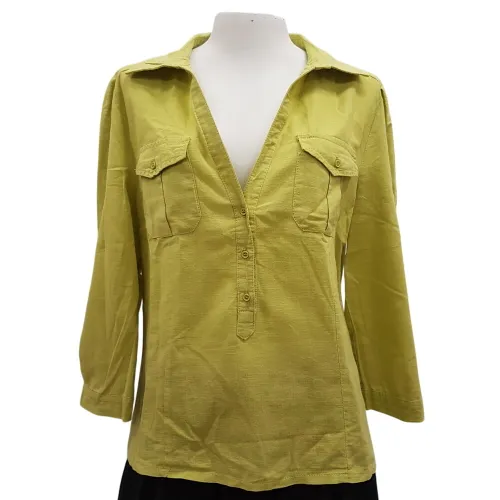 Blouse verte - MYSTIC - Taille 40 - Label Emmaus - Modalova