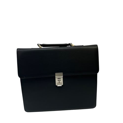 Sac serviette en cuir Leonhard Heyden - Label Emmaus - Modalova