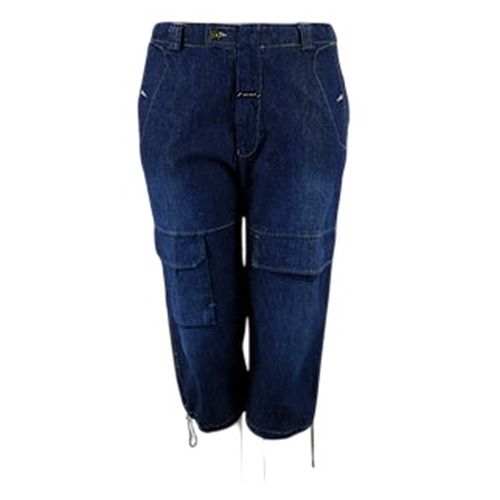 Pantacourt jean imprimé - East Pole - Taille XL - Label Emmaus - Modalova