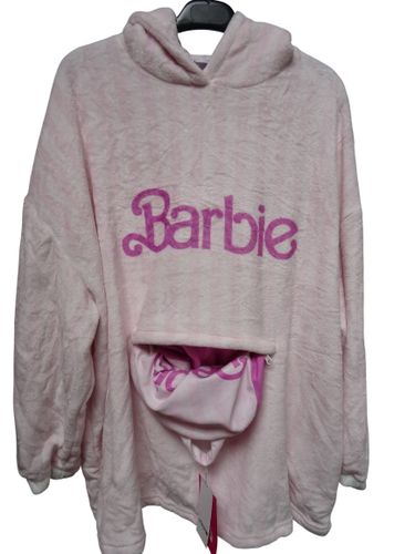 Pull à capuche matière plaid "Barbie" Taille Unique - Celio - Modalova
