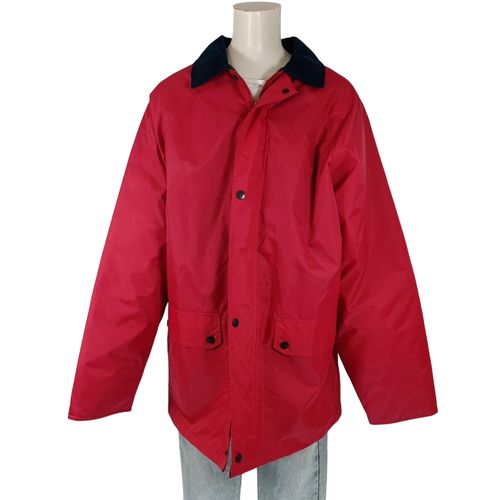 Veste k-way vintage doublée tartan col velours taille L coupe masculine - Label Emmaus - Modalova