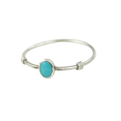 Bague - Argent 925 et turquoise - Label Emmaus - Modalova