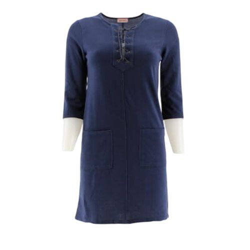 Robe courte manche 3/4 - 3Suisse - Taille 34 - 3 Suisses - Modalova