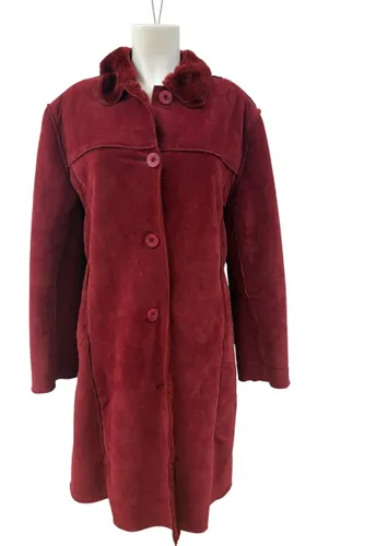 Manteau marque Ming Fu (style velours) avec doublure et col en fausse fourrure - Label Emmaus - Modalova
