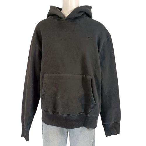 Sweat à capuche Originals gris anthracite taille M poche kangourou coton - Adidas - Modalova