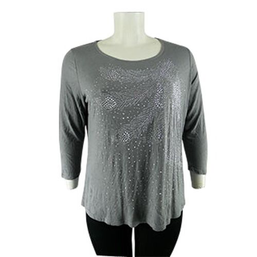 T-shirt imprimé strass - Taille 4 - Label Emmaus - Modalova