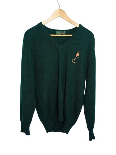 Pull Col V Crossways Vert L (V3781) - Label Emmaus - Modalova