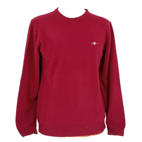 Pull - manches longues - couleur rouge - taille M (40) - Gant - Modalova