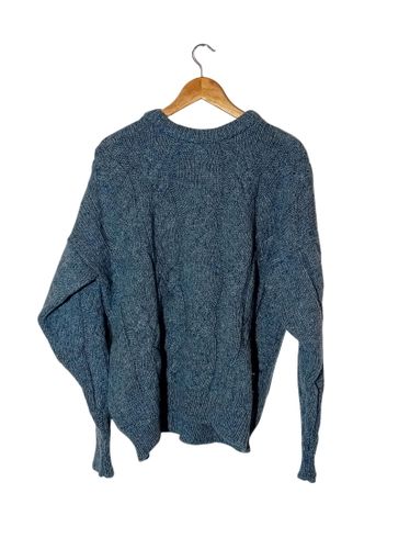Pull Retro En Laine Gaeltarra Torsades (V3827) - Label Emmaus - Modalova