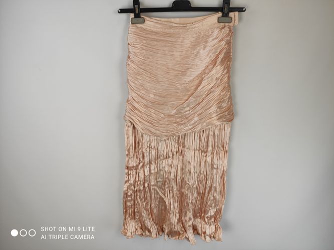 Jupe midi plissée - AMAZONE - poudrée - Taille 1 (36 FR) - Label Emmaus - Modalova