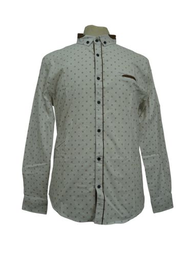 HO203 - Chemise à motif - Black needle - Taille XXL - Label Emmaus - Modalova