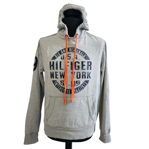 Sweat à capuche vintage Fit- chiné — taille M - Tommy Hilfiger - Modalova