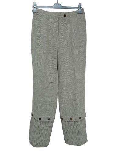 BF84 - Pantalon effet maille - Claude Bauer - Taille : 44 - Label Emmaus - Modalova
