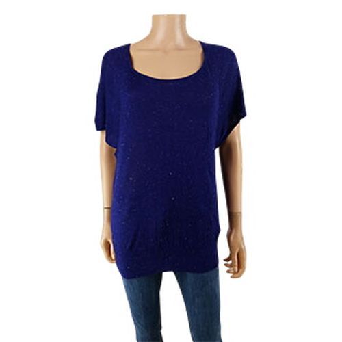Pull léger avec fibres métalliques - Taille T2 - Camaïeu - Modalova