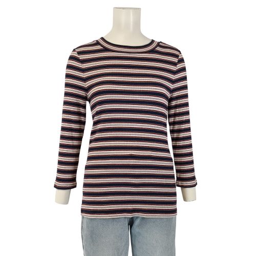 Top M. Collection rayé manches longues taille estimée 36 FR / S - Tex - Modalova