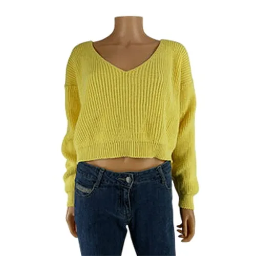 Pull avec col en V - Taille S - Boohoo - Modalova