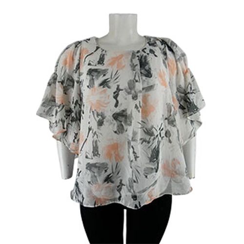 Blouse blanche imprimé fleurs - Arkitect - Taille 44 - Label Emmaus - Modalova