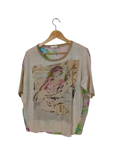 Top imprimé artistique Jeff (T7021) - Label Emmaus - Modalova