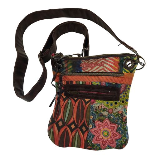 Sac bandoulière imprimé réglable - Desigual - Modalova