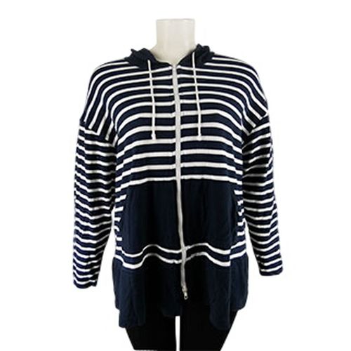 Gilet à rayures blanche - Sémaphore - Taille 4XL - Label Emmaus - Modalova