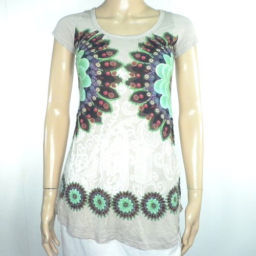 T-Shirt Beige Taille S - desigual - Modalova