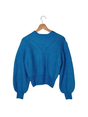 Pull En Maille Bleu Bershka (T7000) - Bershka - Modalova